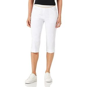 Pamina Capri Super Light Cotton Modieuze, smalle zomercapri in vijf-pocket-stijl, wit, 34W / 30L