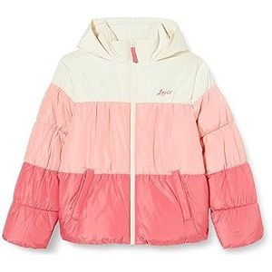 Levi's - KIDS Color Block Doudoune - Rapture Rose - Gewatteerd Jack