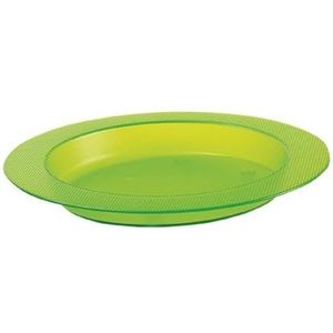 Bord met Schuine Bodem Wit