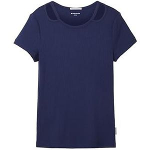 TOM TAILOR T-shirt voor meisjes, 34590 - Dark Blueberry, 140 cm