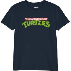 Tortues Ninja BOTMNTDTS002 T-shirt, marineblauw, 14 jaar, Marine, 14 Jaren