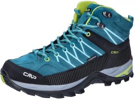 CMP - Rigel Mid Wmn - Trekking Schoenen - Teal Acid - Bovenmateriaal Echt Leer - Waterdicht