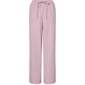 Pcfeline - Hw Gestreept - Broek - High-Waist - Soepelvallende Pasvorm