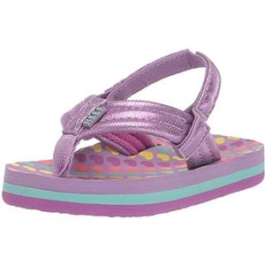 Reef - Little AHI - Teenslippers - Lavender Hearts - 34 EU