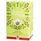 English Tea Shop witte thee, tropische vruchten, bio – 20 zakjes – 40 g
