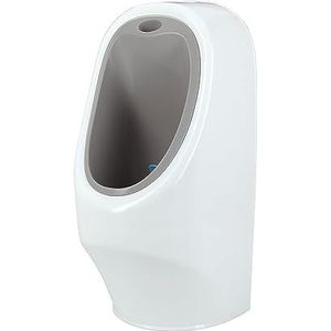 Nuby - My Real Urinal - Potje / Trainingswc voor Jongens - Urinoirs met realistische spoelknop en geluid - voor peuters en kinderen - Wit - 18+ maanden