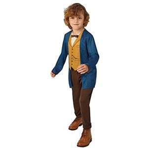 Rubie's Officiële Fantastic Beasts Warner Bros Newt Scamander Classic Kinderkostuum - Groot