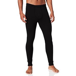 Damart - Thermolactyl - Legging - Zwart - Heren - Geribde Richelieu-fleece