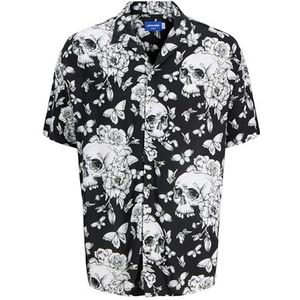 Jordiego Resort Shirt Ss SMU, jet black, M