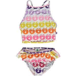 Småfolk UV50 Zwemkleding, Bikini, Mini Retro Apples, Sea Pink, 12-24 Maanden