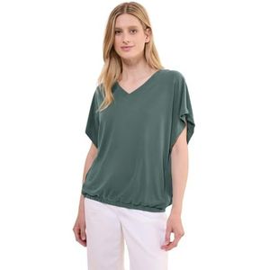 Cecil T-shirt voor dames, Dark Balmy Khaki, XXL