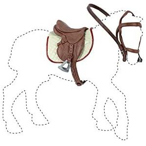 Papo -Paarden veulens en pony's -Harnas geschenkdoos-50091-Voor kinderen - Geschikt voor jongens en meisjes - Vanaf 3 jaar