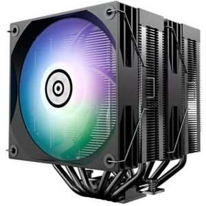 ENERMAX ETS-TD60D-ARGB Koeloplossing - Dual Tower - Zwart - 2 x 120 mm Ventilatoren