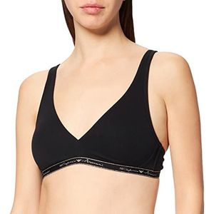 Emporio Armani Dames bralette Basic Cotton Bra, Black01, XS