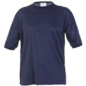 Hydrowear 040410NA Toscane Thermo Line T-Shirt, 100% Polyester, Medium Mate, Navy