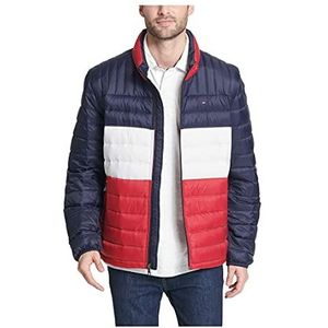 Tommy Hilfiger Ultra Loft Lichtgewicht opvouwbare pufferjas voor heren (standaard en groot en lang), 4XL tall