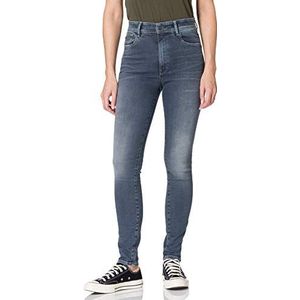 G-STAR RAW Kafey Ultra High Wmn Skinny Jeans voor dames, Blauw (Worn in Smokey Night D15578-b604-c268), 28W x 32L