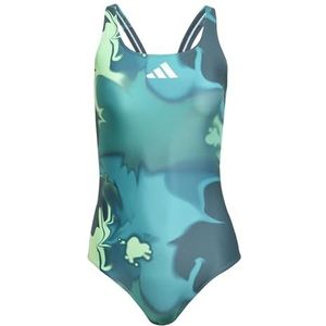 adidas - Tie-dyed Graphic V-back - Badpak - Blauw - 44 Vrouw