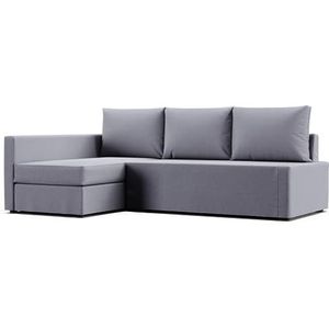 Comfort Works Friheten-bankhoes, op maat gemaakt, vervangende hoes voor de IKEA Friheten-slaapbank (linker chaise)