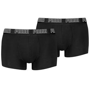 PUMA Heren - Unisex Heren Everyday zwarte Bodywear - Boxer Maat M