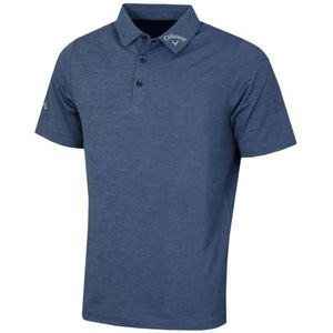 Callaway Golf Heren 2025 Klassiek Jacquard Stretch Vochtafvoerend Poloshirt