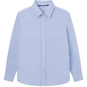 Pepe Jeans John T-shirt voor kinderen, blauw (Oxford Blue), 8 jaar
