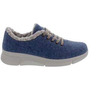 Berkemann Lenja Rcycl Sneakers voor dames, staalblauw, 34 2/3 EU