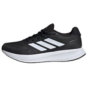 adidas Heren Runfalcon 5 Running Shoes, Core Black/Cloud White/Core Black, 12.5 UK