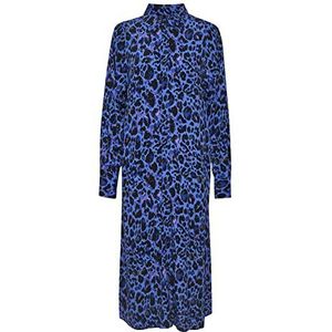 Part Two MarlasPW DR casual jurk, blauwe muts Leo Print, 40 watt, blauwe muts leo print, 38