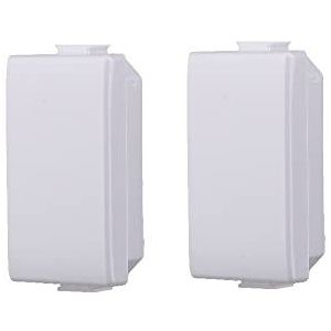 Switch-module, Shucko-toetsen, USB-dimmer, compatibel met Matix (1 paar neppole keycaps 1P wit)