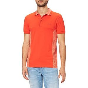 BOSS Poloshirt voor heren, Helder Orange821, XL