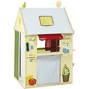 Roba Speelhuiscombinatie, rollenspel huis voor kinderen, te gebruiken als winkelwinkel, kasperletheater, tafel, schakelaar voor post/bank/kiosk