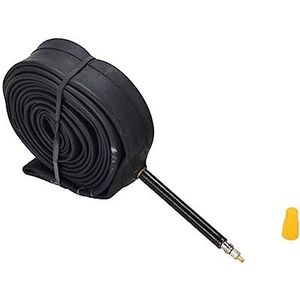 Pirelli Butyl Tubes Presta RVC 60 mm, uniseks, voor volwassenen, zwart met zwart ventiel, 23/30-622