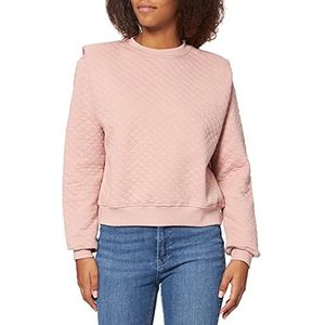 LTB Jeans Dames Nofeda Trui, Grey Gold Lurex 12523, XS