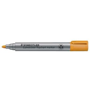 Staedtler 356-4 Lumocolor flipchartmarker ronde punt, 2 mm, 10 stuks, oranje