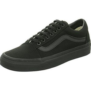 Vans Old Skool, VD3HBKA, sneakers voor volwassenen, uniseks, zwart (zwart/zwart (canvas), 39 EU