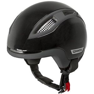 Mighty Unisex 45S Speed Pedelec Helm, Zwart, Large/59-60 cm