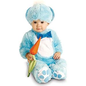 Rubies - kostuum kleuterschool, klein konijn, blauw, 18-24 maanden