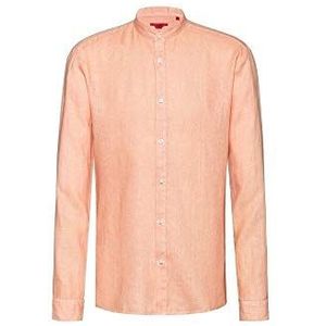 HUGO heren elvorini shirt, Oranje (licht/pastel orange 830), XXL