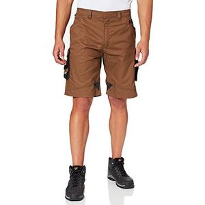 Dassy cosmic werkshorts, Marrone/grigio, 43W