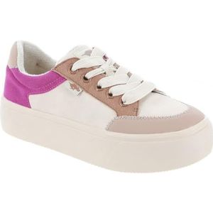 Rocket Dog Dames Flamme Sneakers, crème combinatie, 39 EU