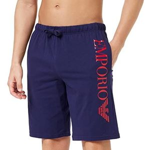 Emporio Armani Underwear Men's Shiny Big Logo Bermuda, Eclipse, S, eclipse, S