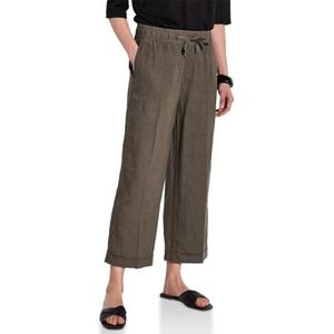 Broek - Middelhoge Taille - Brede Pijpen - Lichtgewicht Linnen Kwaliteit