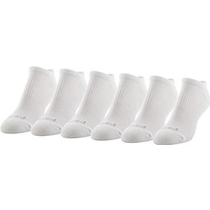 Peds Women's Moisture Wicking Low Cut Socks With X-wrap Arch Support, Multipairs, White (6-Pairs), Shoe Size: 5-10