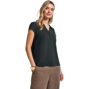 Street One - Polo - Zomer - Gebreide Look - Viscosemix