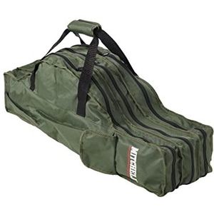 Mitchell GT Pro Draagbare canvas tas voor hengel en rol, organizer tas voor hengelaccessoires, groen voor hengel en rol, Groen, 90 cm