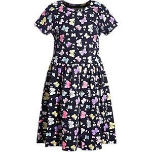 Happy Girls meisjesjurk kinderjurk, Donkerblauw, 110