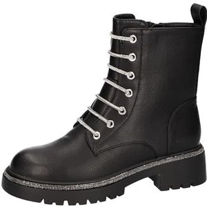 2Go Fashion Dames 8241-502 modieuze laarzen, zwart/zwart, 36 EU, zwart, 36 EU