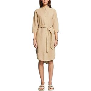 ESPRIT Dresses Light Woven Loose fit, zand, 34