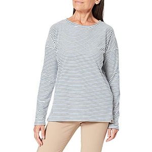 Camel Active Womenswear T-shirt voor dames, blauw, XS